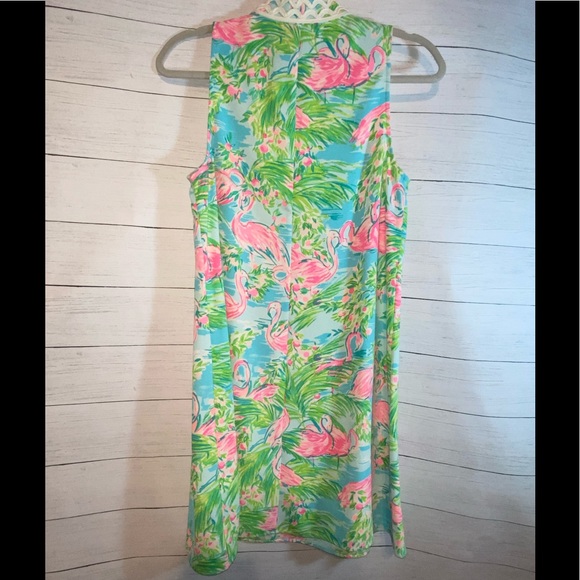Lilly pulitzer Flamingo dress - Picture 8 of 14